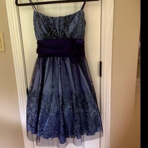 Beautiful Blue Homecoming Dress from B. Darlin  size 7/8